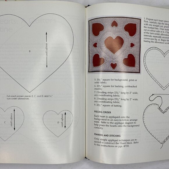 Vintage 1985 Quilting For Beginners Patchwork Applique Projects Agnes Frank - Picture 10 of 13